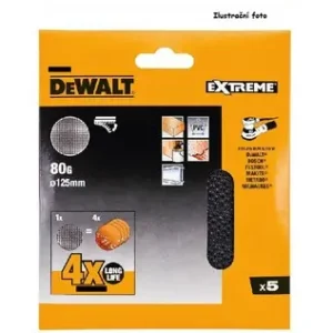 Objednat nyní - Brusná síťovina Dewalt 125 P240 na suchý zip